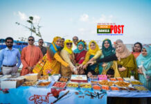 মালদ্বীপে সমুদ্র পাড়ে প্রবাসীদের বসন্ত উৎসব