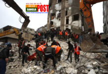 তুরস্ক-সিরিয়ায় ভূমিকম্প : প্রাণহানি ১৩ হাজার ছাড়িয়েছে