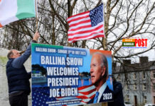 দুইদিনের সফরে আয়ারল্যান্ডে আসছেন বাইডেনঃ উষ্ণ অভ্যর্থনা জানাতে ব্যালিনা শহরটি অধীর আগ্রহে অপেক্ষা করছে