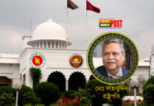 আজ বাংলাদেশের ২২তম রাষ্ট্রপতি হিসেবে দায়িত্ব গ্রহণ করেন মোঃ সাহাবুদ্দিন