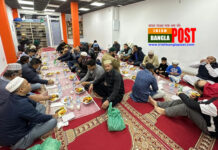 মাদ্রিদের বায়তুস সালাম উছেরা মসজিদের উদ্যোগে দোয়া ও ইফতার