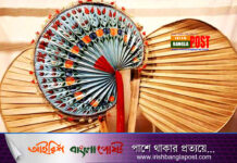 গরমে স্বস্তি পেতে কদর বেড়েছে হাত পাখার