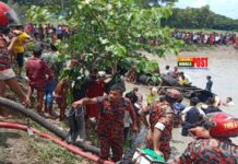 ঝালকাঠিতে বাস পুকুরে, নিহত বেড়ে ১৭