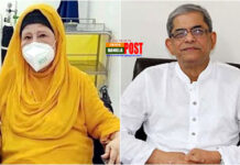 খালেদা জিয়াকে দেখতে হাসপাতালে ফখরুল