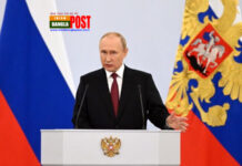 পঞ্চম বারের মতো প্রেসিডেন্টের শপথ নিলেন পুতিন