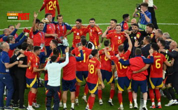 ইংলিশদের আশাভঙ্গ করে শিরোপা উঠলো স্পেনের ঘরে