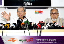 জামায়াতে ইসলামীর পক্ষ থেকে আসা কটাক্ষ ও সমালোচনার জবাব দিলেন বিএনপির মহাসচিব মির্জা ফখরুল ইসলাম আলমগীর