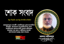 আয়ারল্যান্ড প্রবাসী ডাবলিনের রফিকুল ইসলাম আর নেই